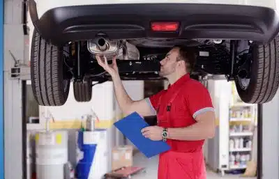 Contrôle technique d'une voiture