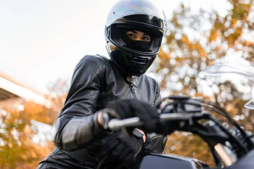 équipement femme moto